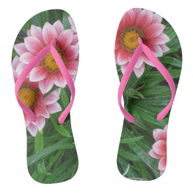 Chinelos Flores Rosa (Pé da cama)
