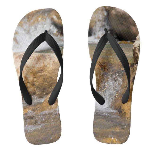 Chinelos Fluxo de tempestade em primavera (Pé da cama)