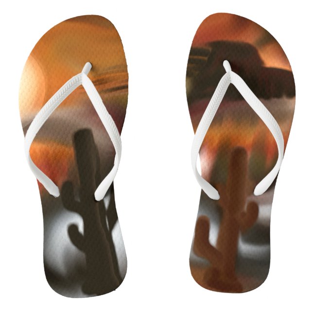 Chinelos Fogo e gelo na Abstrato (Pé da cama)