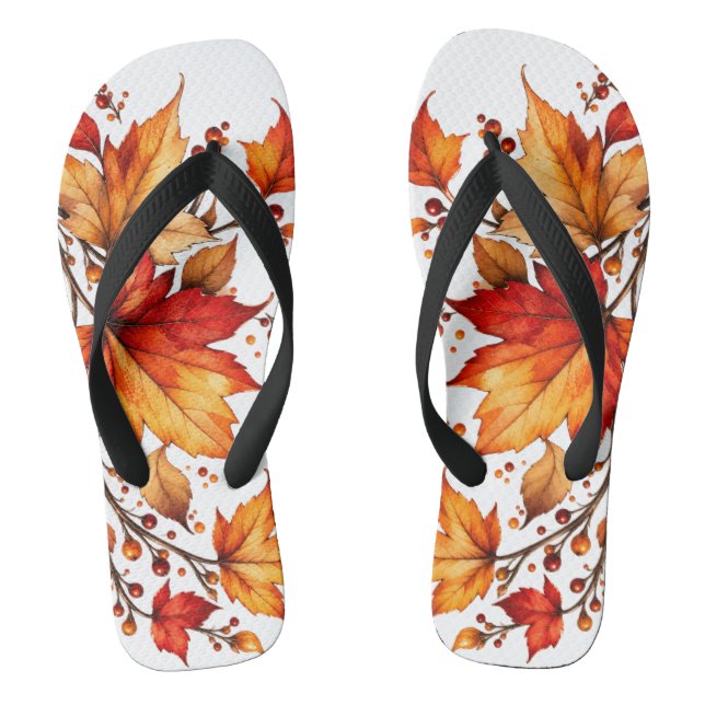 Chinelos Folhas caem (Pé da cama)