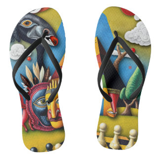 Chinelos full color 3D