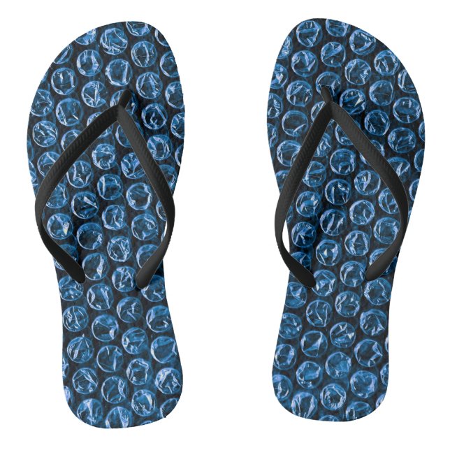 Chinelos FUN Bolha Azul (Pé da cama)