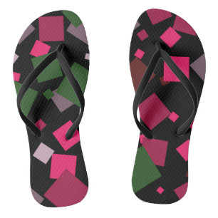 Chinelos Fundo abstrato colorido