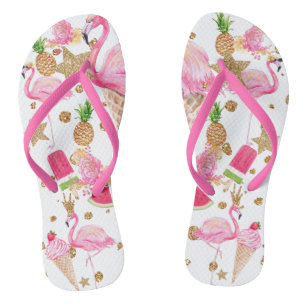 Chinelos Funky Flamingo para o Flamingo Lover