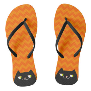 Chinelos Gato Preto