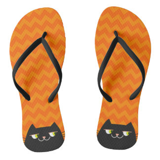 Chinelos Gato Preto