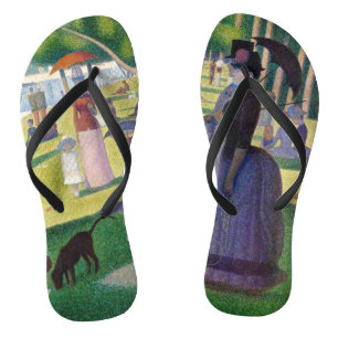 Chinelos Georges Seurat - Domingo em La Grande Jatte