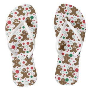 Chinelos Gingerbread Men