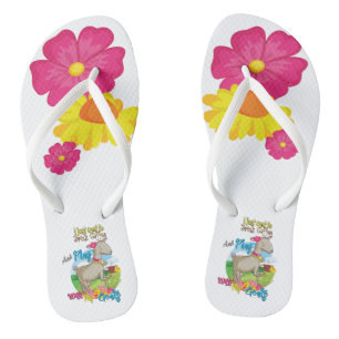 Chinelos GOTA Apenas Quer Beber Café Brincando Com Caprin