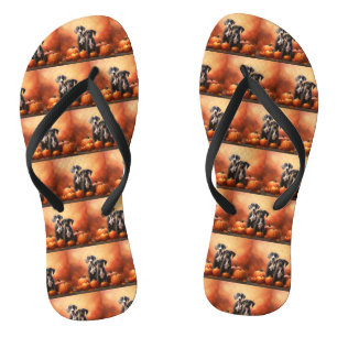Chinelos Grande Dane Puppy Autumn Delight Pumpkin