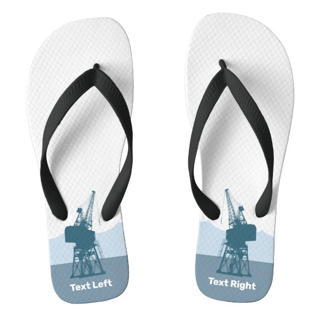 Chinelos Guindaste de Estaleiro (Pé da cama)