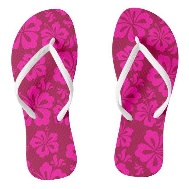 chinelos havaianos da flor do divertimento (Pé da cama)