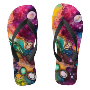 Chinelos Hippy 70s, tipo retrô morto 70s