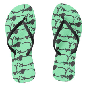 Chinelos Humorous 5 Porcos Ano 2019 Escolha a Mulher Colori