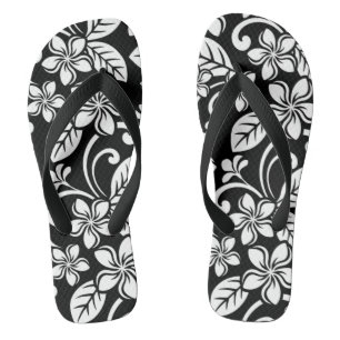 CHINELOS ILHA PLUMERIA (PRETO)