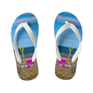 Chinelos Infantis Balde e Espada em Dornoch Beach
