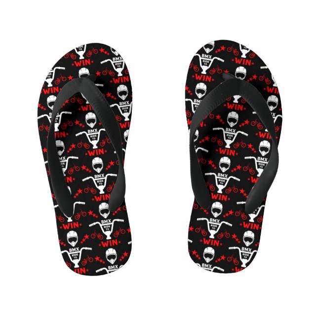 Chinelos Infantis Bmx Bikers Freestyle (Pé da cama)