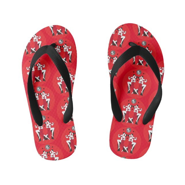 Chinelos Infantis Champiões dançantes de salão (Pé da cama)