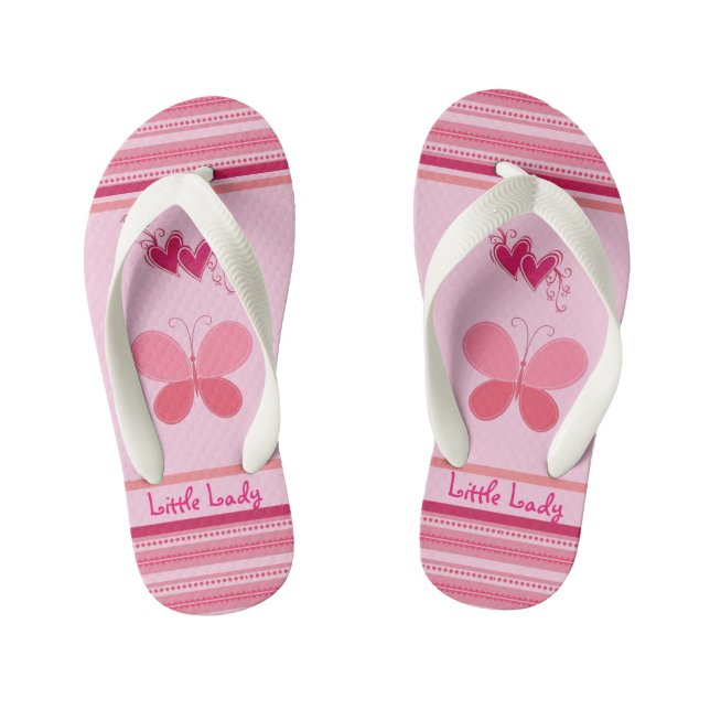 Chinelos Infantis Coleção de Expressão Infantil - Meninas (Pé da cama)