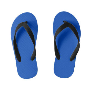 Chinelos Infantis Cor da chave croma azul