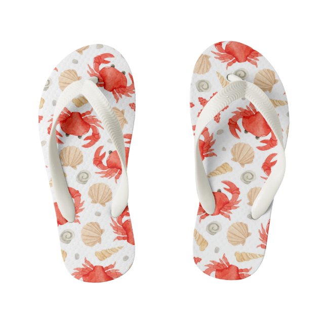 Chinelos Infantis Crianças Chinelos-Caranguejos (Pé da cama)
