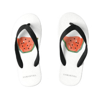 Chinelos Infantis Crianças Modernas Desenham A Fruta Vermelha De Mel