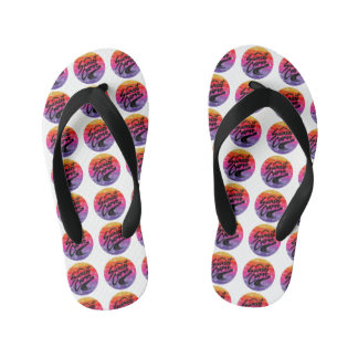 Chinelos Infantis Design da Curva Sunset