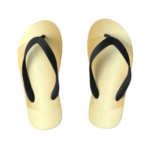 Chinelos Infantis Dourado visual elegante, personalizado para Modelo