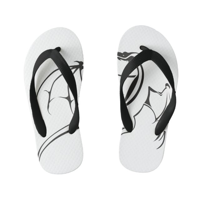 Chinelos Infantis Dragão Voador Simples (Pé da cama)