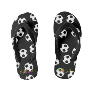 Chinelos Infantis Feliz futebol da Happy Juul Company