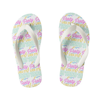 Chinelos Infantis Festa Como Se Fosse 1999®™ – Neon Voltage
