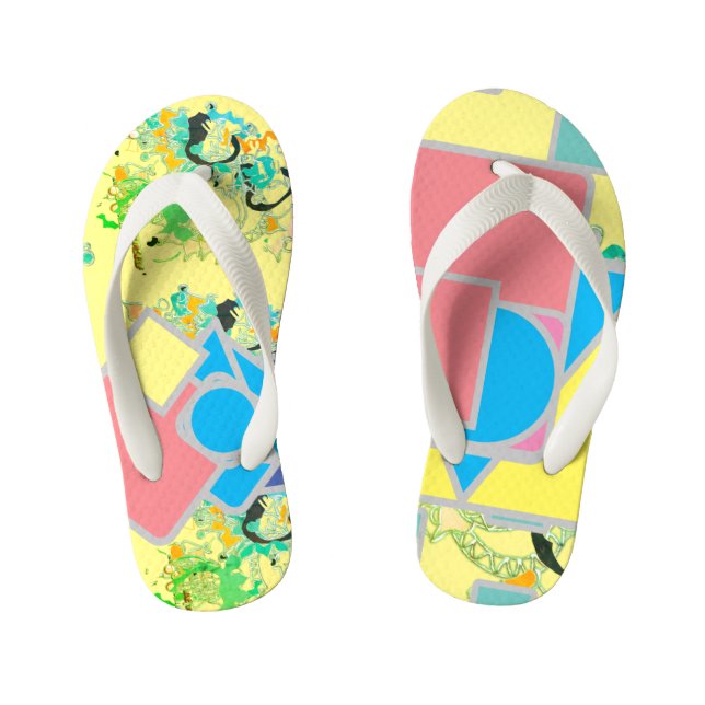 Chinelos Infantis Formas (Pé da cama)