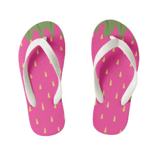 Chinelos Infantis Fruta Strawberry