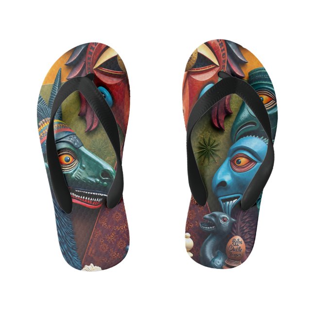 Chinelos Infantis full color 3D (Pé da cama)