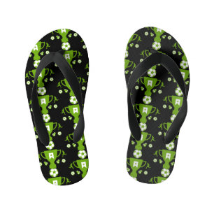 Chinelos Infantis Futebol de futebol - Fan Thongs