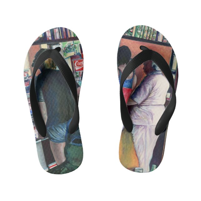 Chinelos Infantis Golf Buffe, Budapeste (Pé da cama)