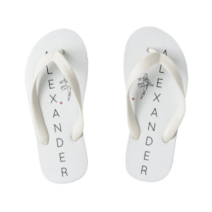 Chinelos Infantis Gougounes TONGS TAEKWONDO DWICHAGI back kick 02