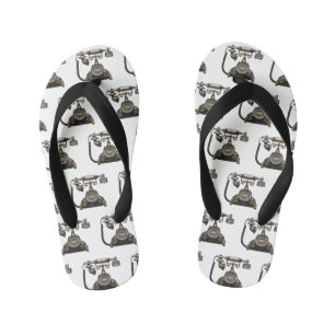 Chinelos Infantis Ilustração de desenho telefônico