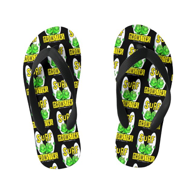 Chinelos Infantis Jovens Surfistas Mandam!!! (Pé da cama)