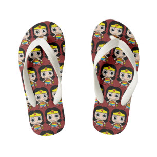 Chinelos Infantis Mini Mulher Maravilha