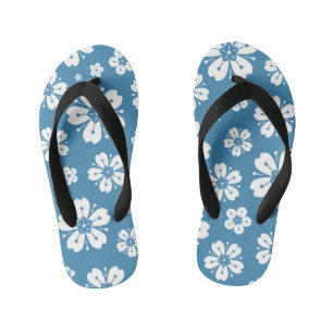 Chinelos Infantis Padrão de Flores 5