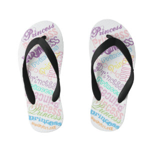Chinelos Infantis Papel de Presente de Colagem de Nome Personalizado
