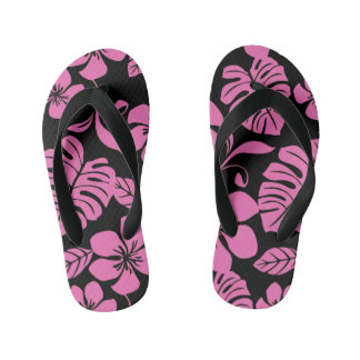 CHINELOS INFANTIS PINK BIKINI (PRETO/PINCO)