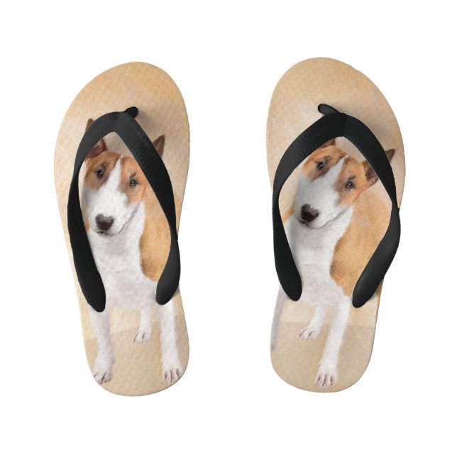 Chinelos Infantis Pintura de Touro Miniatura - Original Cujo (Pé da cama)