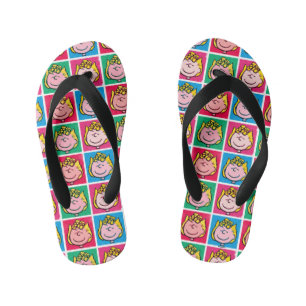 Chinelos Infantis Pop Art Sally   Padrão Mod for You
