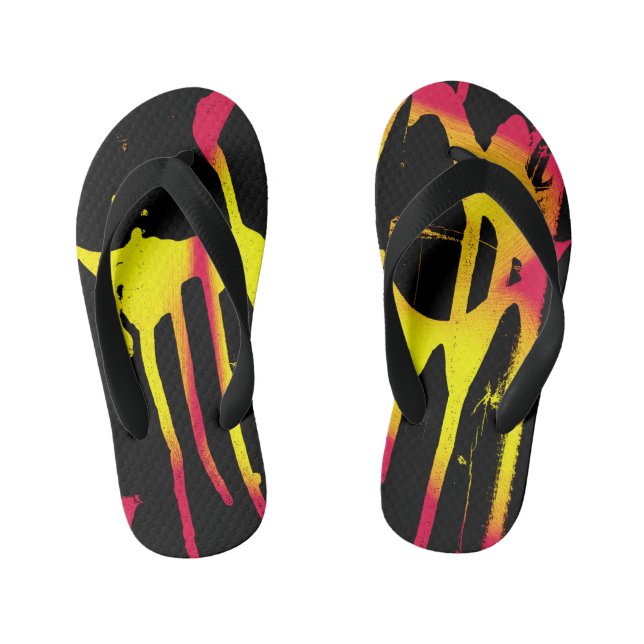 Chinelos Infantis rebarbas e expurgos e bacanais (Pé da cama)