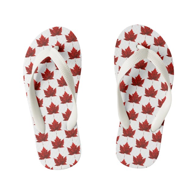 Chinelos Infantis Sacudir do Canadá Sandals Flop  Canadá Calçados Ca (Pé da cama)