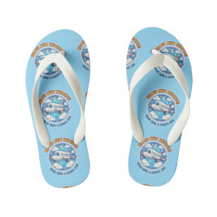 Chinelos Infantis "Sky High Voyager" Piloto em Treinamento