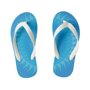 Chinelos Infantis Sun Mandala - Azul claro