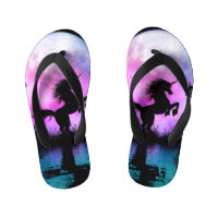 Unicórnio com pequena fada